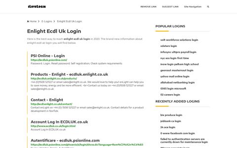 Enlight Ecdl Uk Login ❤️ One Click Access - iLoveLogin