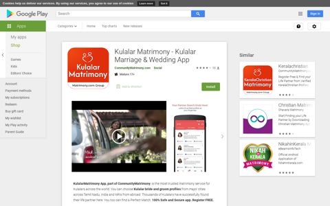 Kulalar Matrimony - Kulalar Marriage & Wedding App - Apps ...
