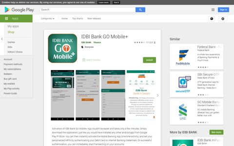 IDBI Bank GO Mobile+ - Apps on Google Play