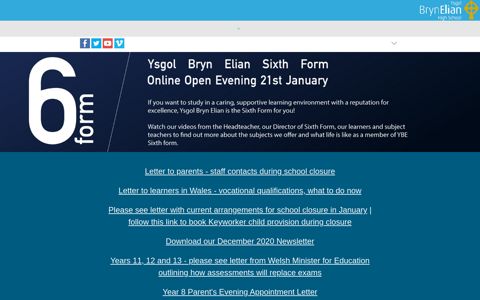 Home | Welcome to Ysgol Bryn Elian