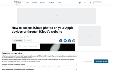 How to access iCloud photos on Apple devices or iCloud's ...