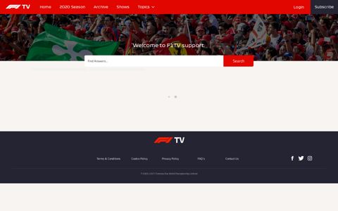 How do I log into F1 TV? - F1 TV Pro