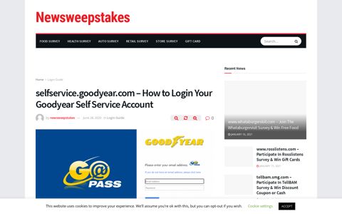 selfservice.goodyear.com - How to Login Your Goodyear Self ...
