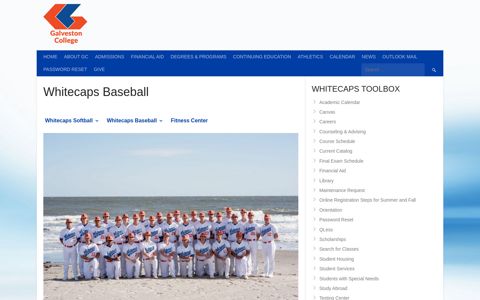 Whitecaps Baseball - Galveston College