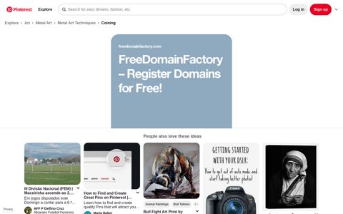 FreeDomainFactory – Register Domains for Free! - Pinterest