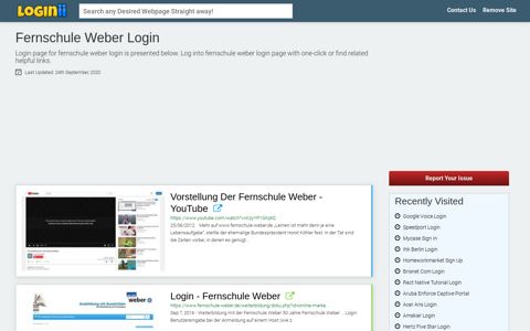 Fernschule Weber Login - Loginii.com