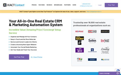 IXACT Contact: Best Real Estate CRM & Marketing Automation