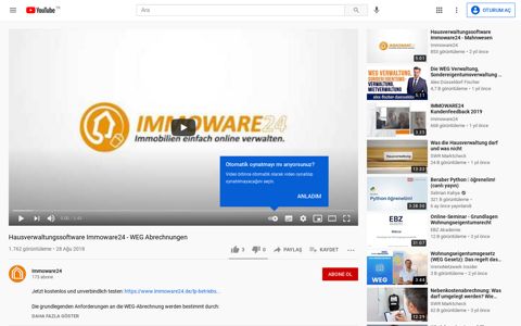 Hausverwaltungssoftware Immoware24 - WEG ... - YouTube