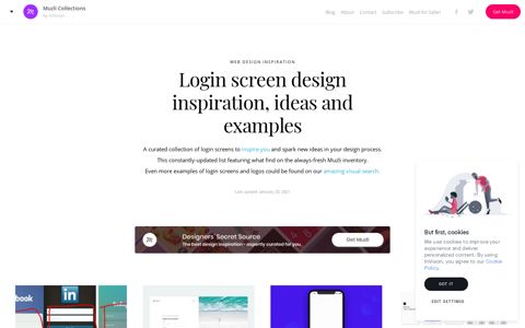 439+ Login screens design inspiration, ideas and examples ...