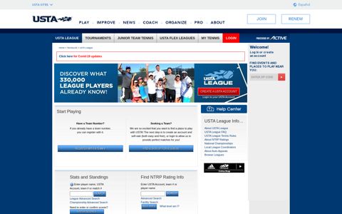USTA League - TennisLink - USTA.com