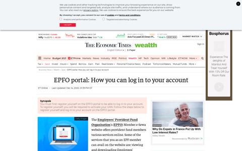 EPFO portal: How you can log in to your account - The ...