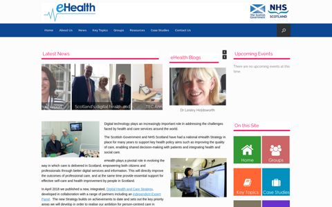 eHealth | Digital care for Scotland