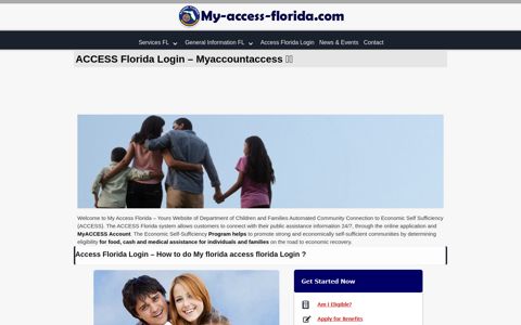 ACCESS Florida Login - Myaccountaccess ✔️