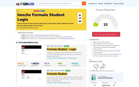 Imeche Formula Student Login - штыефпкфь login 0 Views