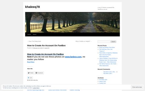 How to Create An Account On FanBox | khaleeq78