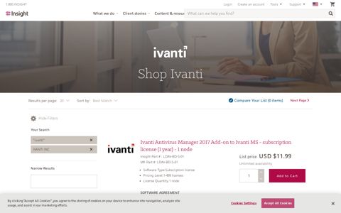 Shop All Ivanti Products | Insight