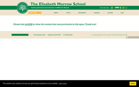 Family Portal - Elisabeth Morrow School, The
