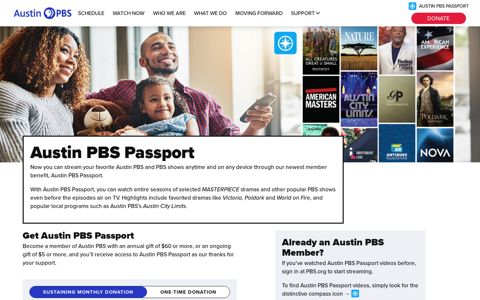 Austin PBS Passport | Austin PBS, KLRU-TV