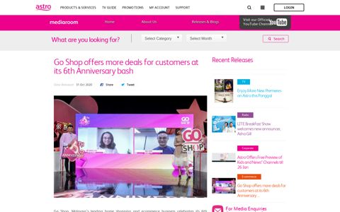 Go Shop offers more deals for customers at its 6th Anniversary ...