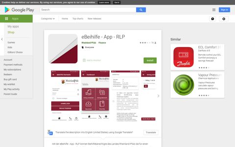 eBeihilfe - App - RLP - Apps on Google Play
