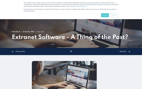 Extranet Software - A Thing of the Past? - Intranet Insights
