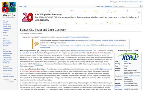 Kansas City Power and Light Company - Wikipedia