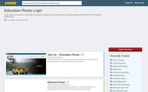 Education Rocks Login - Loginii.com