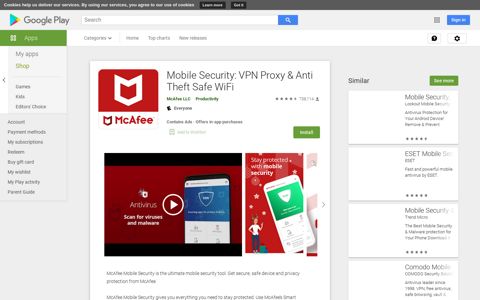 Mobile Security: VPN Proxy & Anti Theft Safe WiFi - Apps on ...