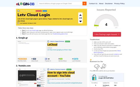 Letv Cloud Login - A database full of login pages from all over ...