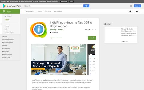 IndiaFilings - Income Tax, GST & Registrations - Apps on ...