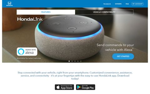 HondaLink: Connectivity for Smart Phones and Honda Vehicles