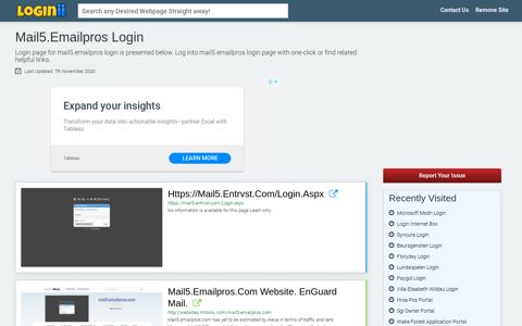 Mail5.emailpros Login