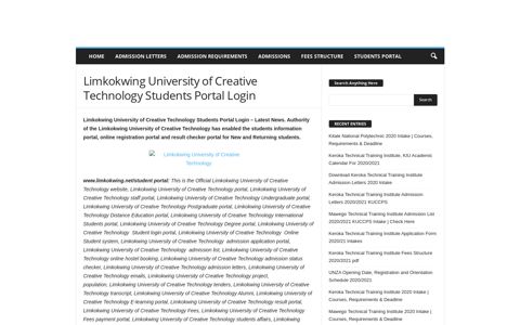 Limkokwing University of Creative Technology Students Portal ...