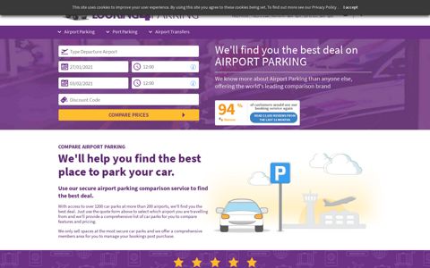 Airport Parking | Save Up To 60% With Looking4 UK