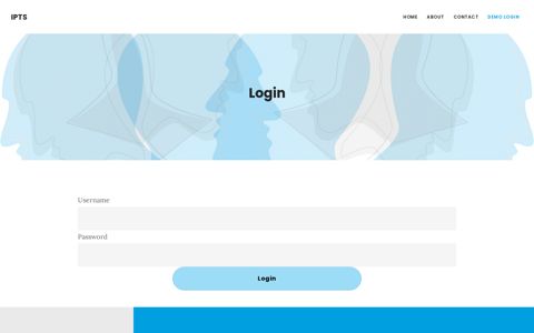 DEMO Login - Interactive Psychotherapy Training System