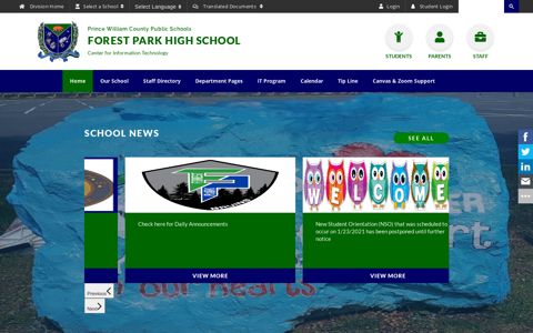 Forest Park High School: Home