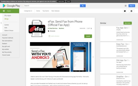 eFax: Send Fax from Phone (Official Fax App) - Apps on ...