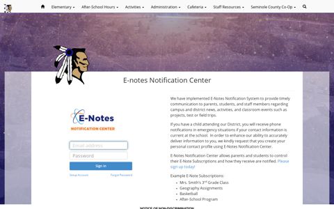 E-Notes Subscription Portal - Justice Public School