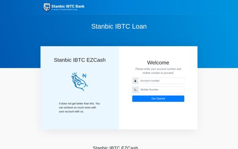 EZ Cash - StanbicIBTC Bank Request Management System
