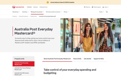 Australia Post Everyday Mastercard® - Australia Post