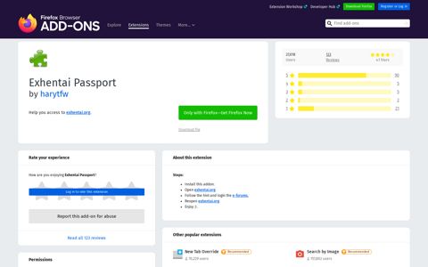 Exhentai Passport – Get this Extension for 🦊 Firefox (en-US)