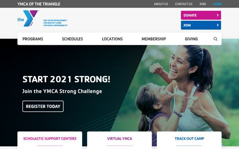 YMCA of the Triangle: Home