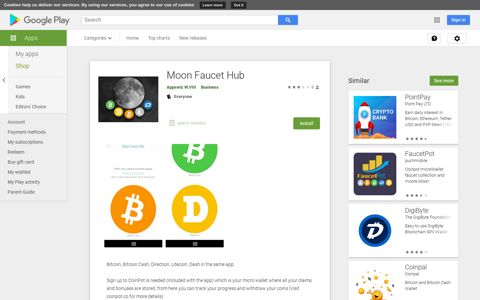 Moon Faucet Hub - Apps on Google Play