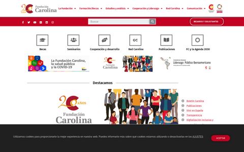 Fundación Carolina: Inicio