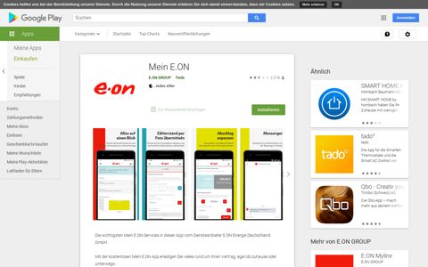 Mein E.ON – Apps bei Google Play