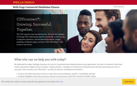 Wells Fargo Commercial Distribution Finance™ CDF Connect ...