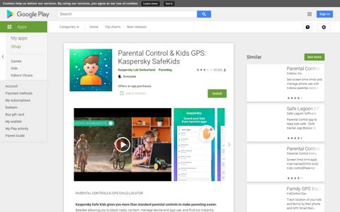 Parental Control & Kids GPS: Kaspersky SafeKids - Apps on ...