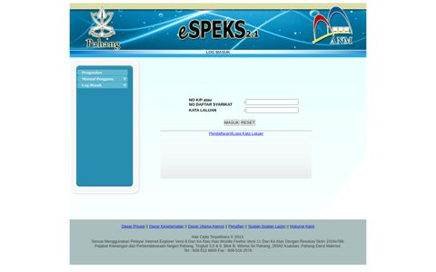 eSPEKS Pahang