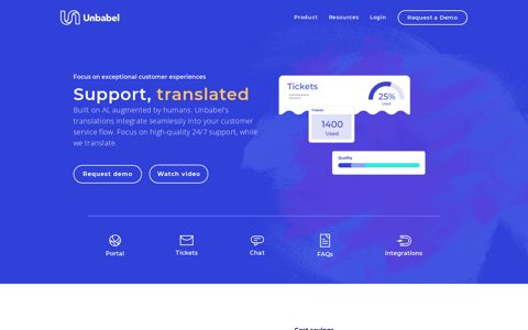 Unbabel | Customer Service and Support Translations