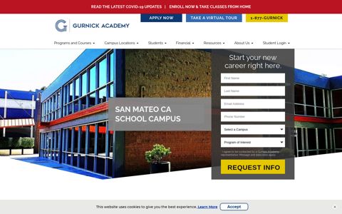 San Mateo, CA Campus Location | Gurnick Academy